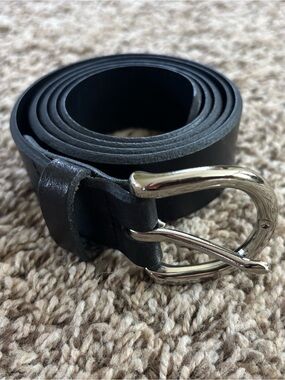 Gap Women’s Black Leather Dress Belt M
